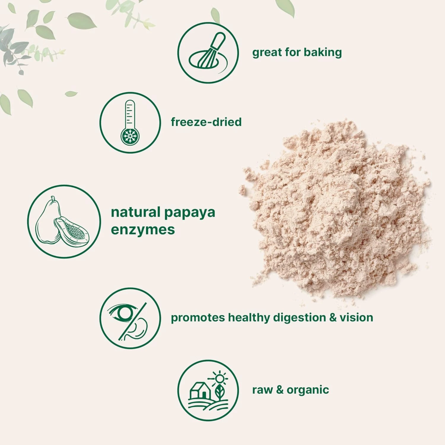 Organic Papaya Powder