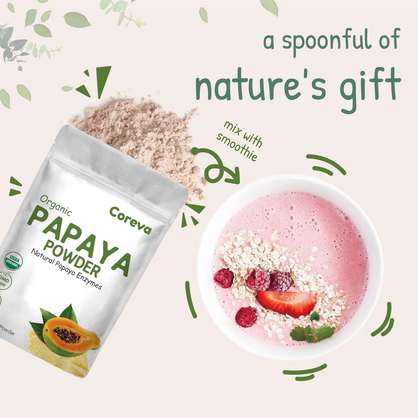 Organic Papaya Powder